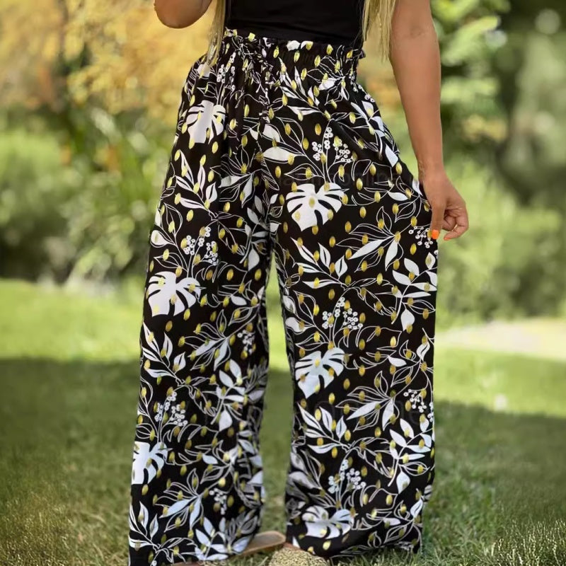 Chelsea | Women's Printed Wide Leg Pants