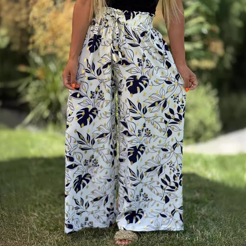 Chelsea | Women's Printed Wide Leg Pants