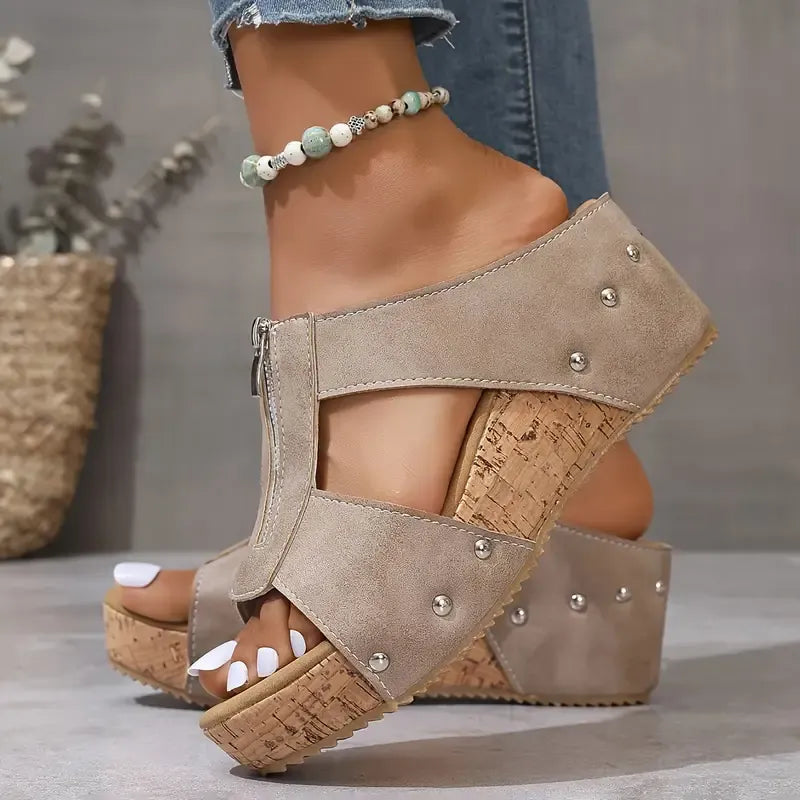 Laura | Stylish Wedge Sandals