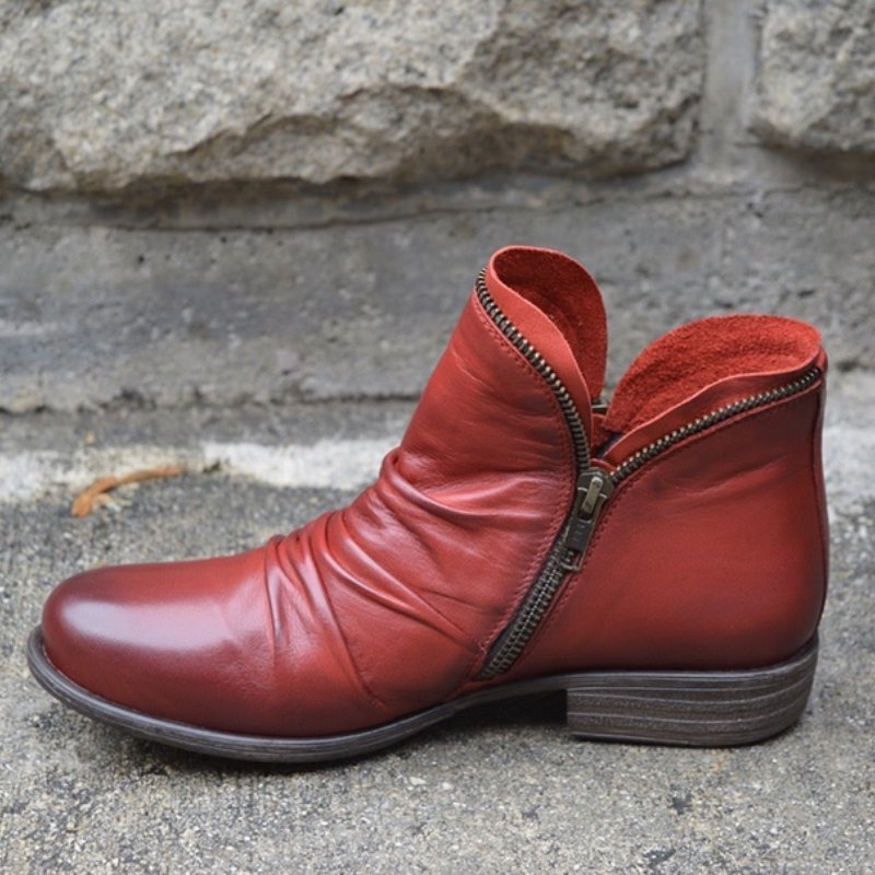 Lily | Boots With Zipper