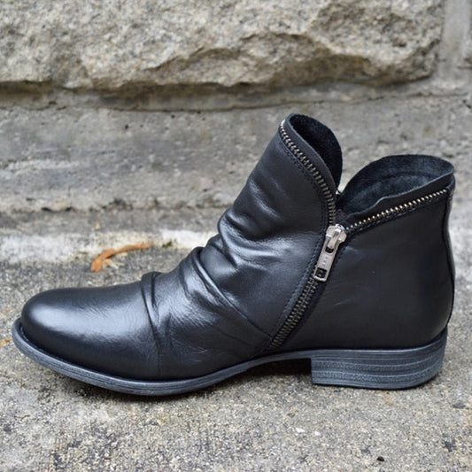 Lily | Boots With Zipper